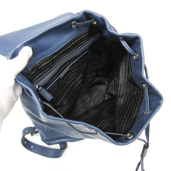 Pre Loved prada Unisex Blue Backpacks - Picture 3 of 8